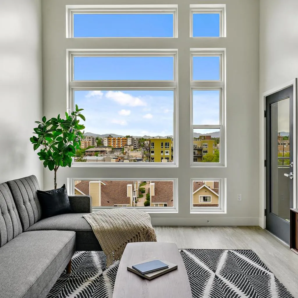 Photograph of Top Floor View | 1BR Penthouse Loft | LoHi Denver | Dog-Friendly