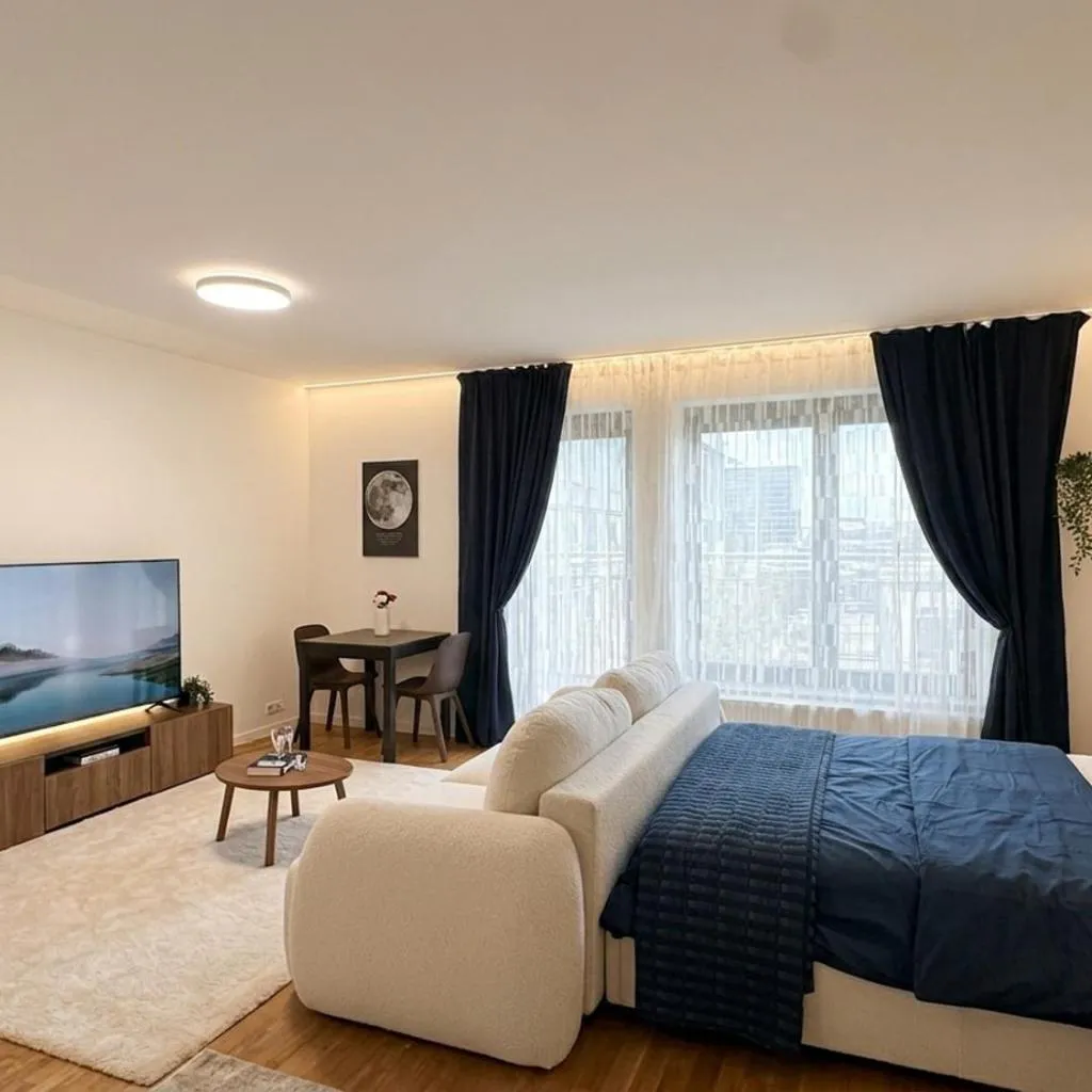 Photograph of Modern Executive Studio in the EU Quarter Heart in Brussels