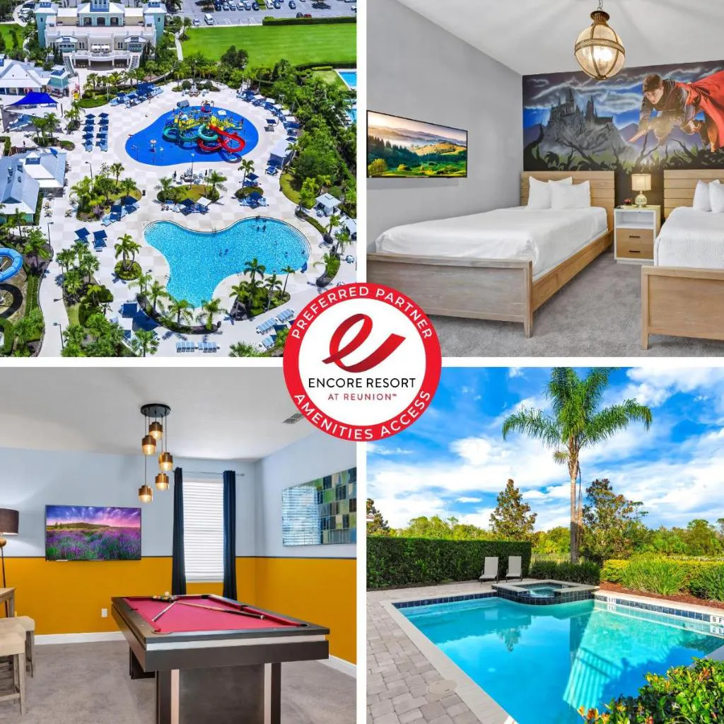 Photograph of Home With Private Pool, Theme & Game Room Near Disney With Resort & Waterpark Access - 7521Mr