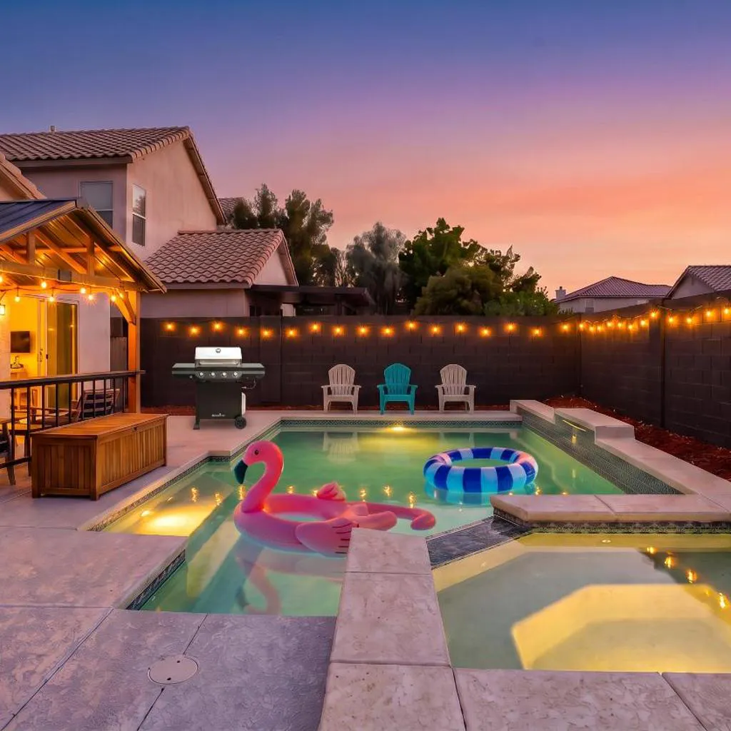 Photograph of Vegas Vista - Summer Game House, Pool & Spa, BBQ, Arcades, Billiards, Gazebo, Lounge