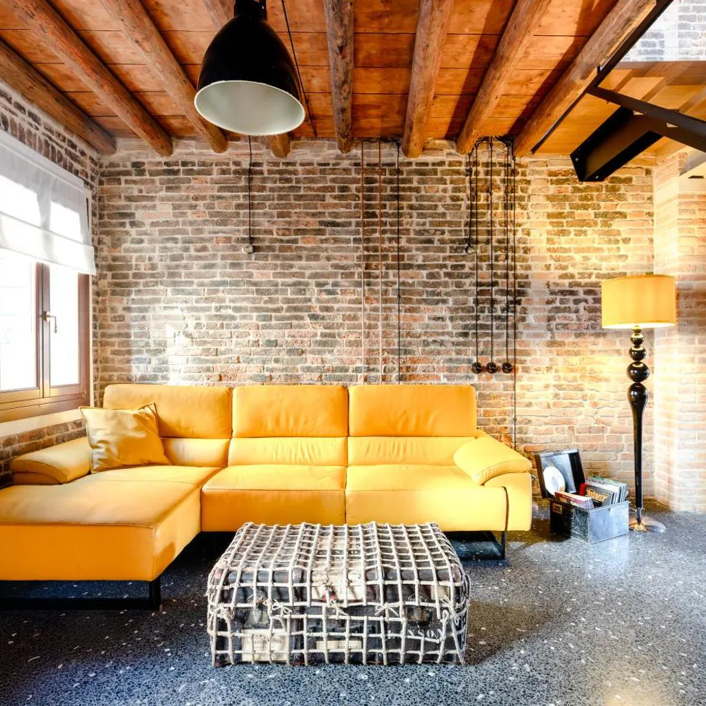 Photograph of Golden Luxe - Glass of Murano luxury apartment