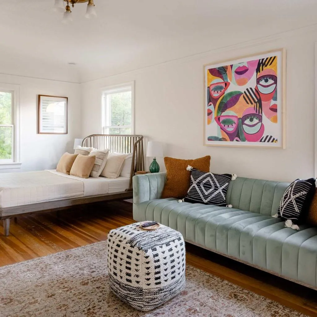 Photograph of Stay Portland - BoHo Oasis in Ladd's Addition with 2 Beds