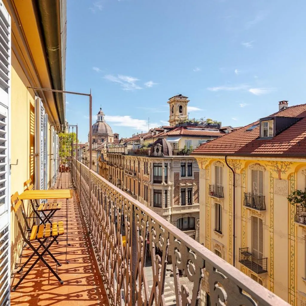 Photograph of Top Floor with Terrace in the Heart of Turin