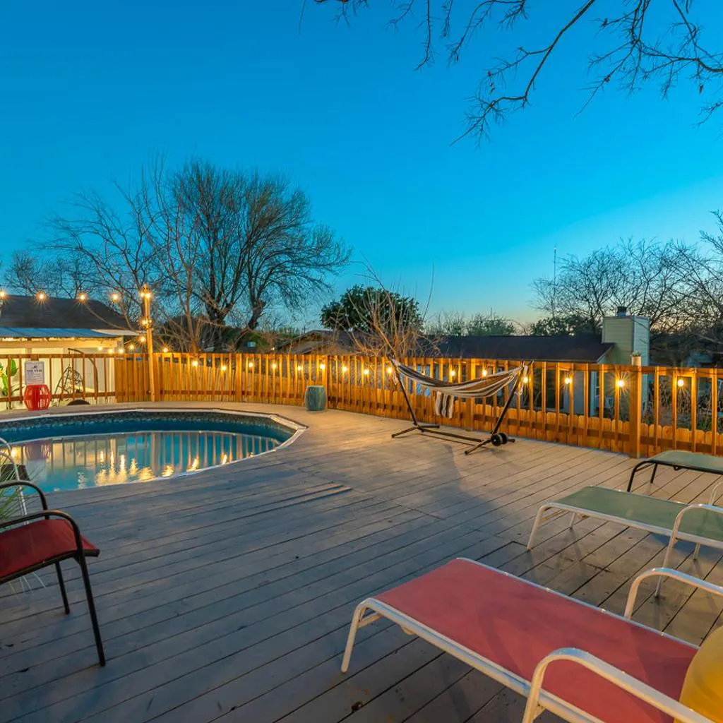 Photograph of Pool, Game Room & Fire pit near Medical center