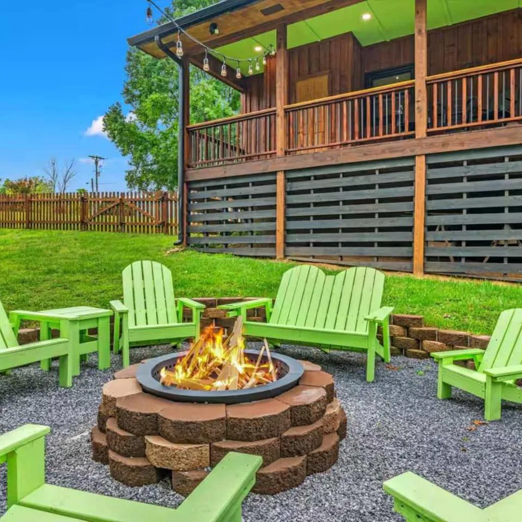 Photograph of 2 Cabins in One- Mtn Views - Hot Tub - Fenced Yard