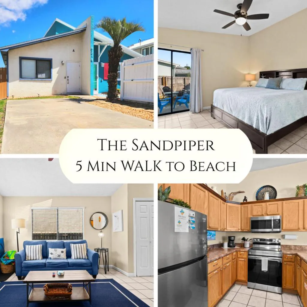 Photograph of 5 Min Walk to Sand | King Bed | Private Yard!