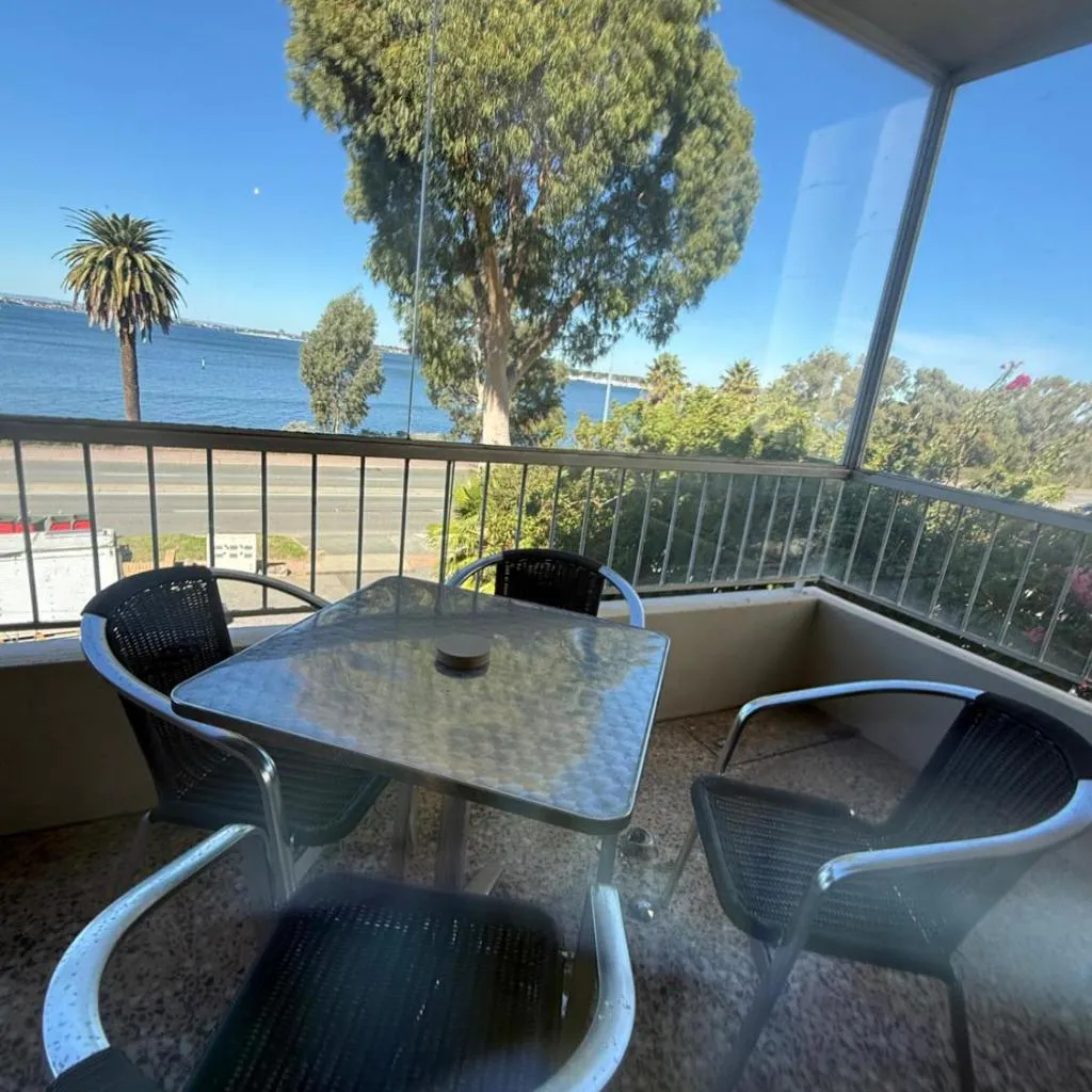 Photograph of Blue Boat House View