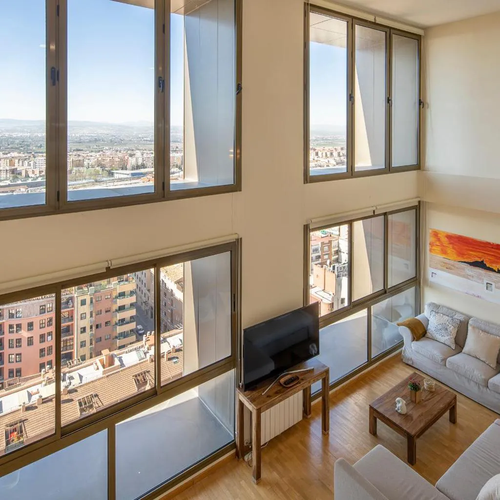 Photograph of Atico Top Granada, Penthouse, 18-19th floor, City Centre, Views, Terrace, Free Parking