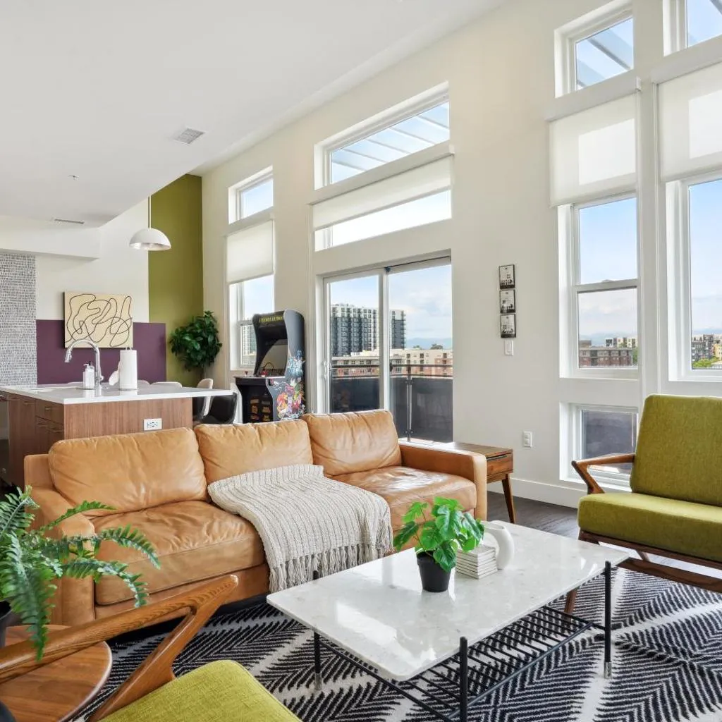 Photograph of Skyline Suite | 5th Floor Views | Walk to Stadium | Dog-Friendly