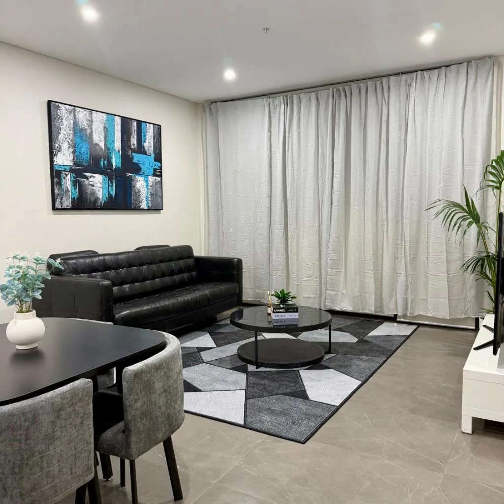 Photograph of Stylish 3BR Apartment, Next to Stadium, Large Terrace, Free WiFi