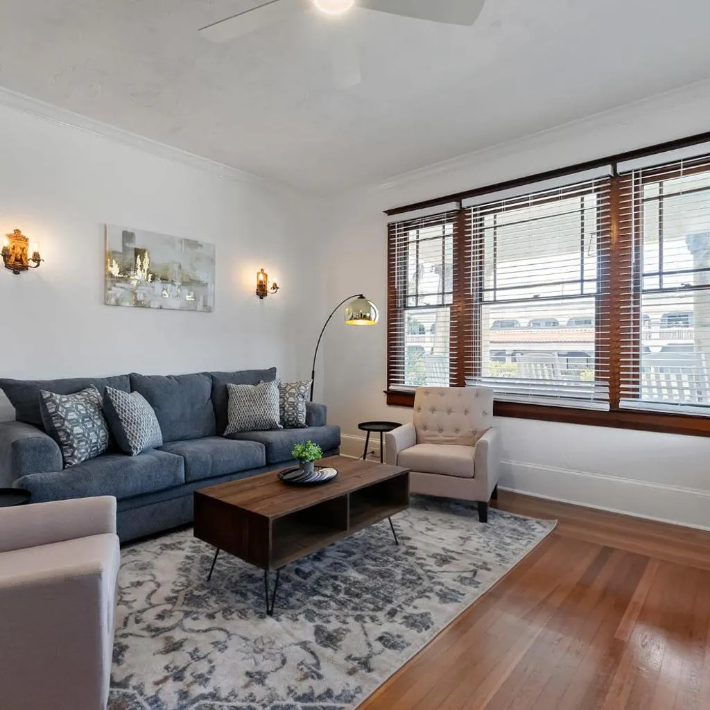 Photograph of Old Mission Manor - Chic 2br 1ba Apartment - Sleeps 6 - Pool Table - 15 Min Walk to Downtown
