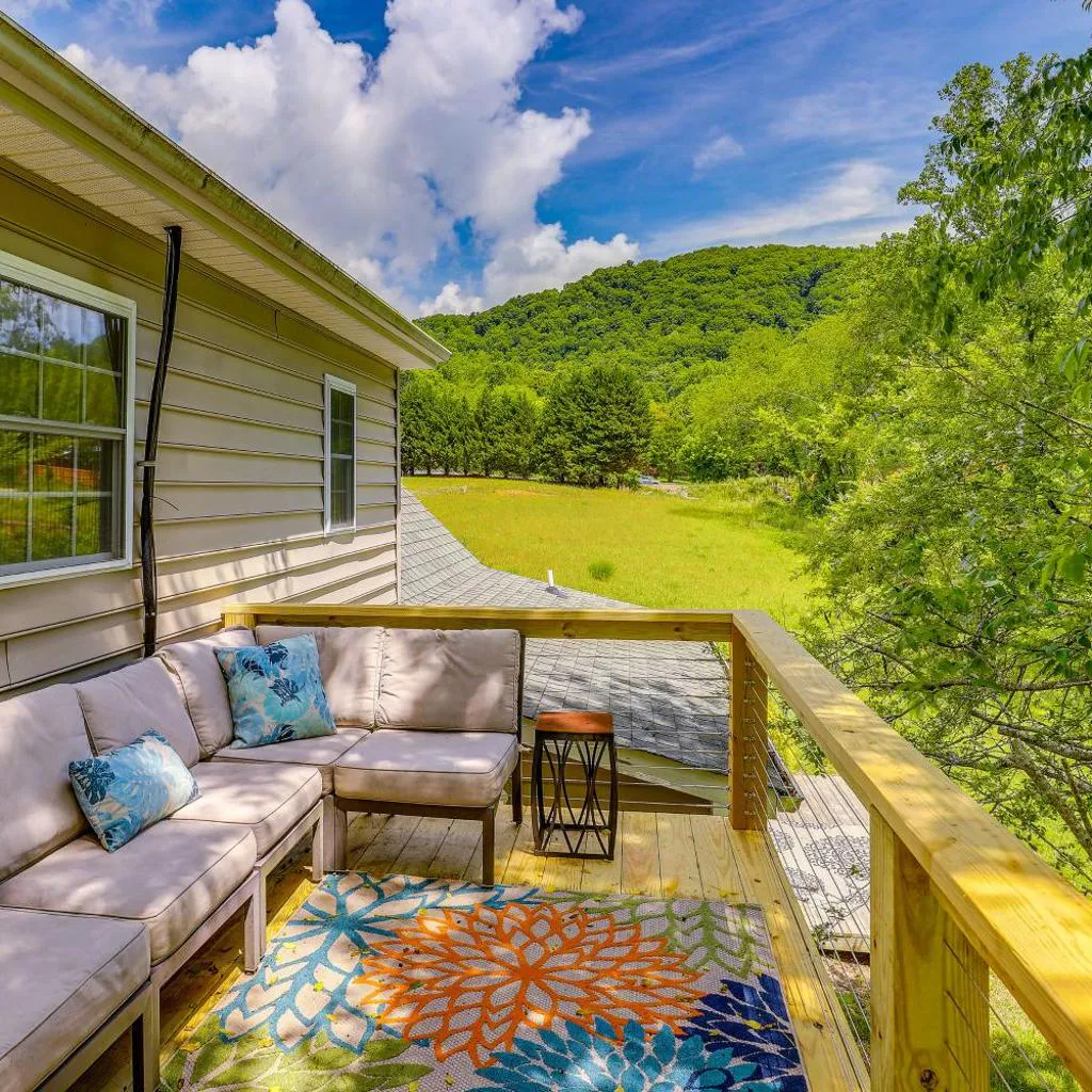 Photograph of Asheville Couple's Retreat w/ Balcony & Views!