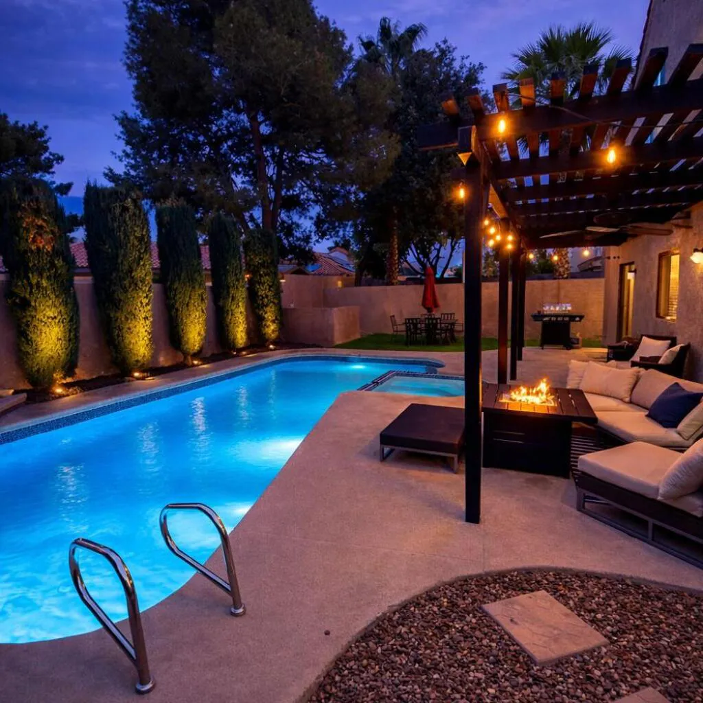 Photograph of Vegas Heated Pool - Spa Oasis, 15 Min to Strip