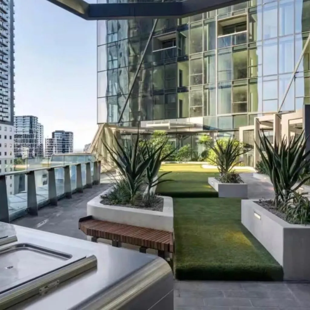 Photograph of Luxury CBD Apartment with Pool and Gym Near Marvel Stadium