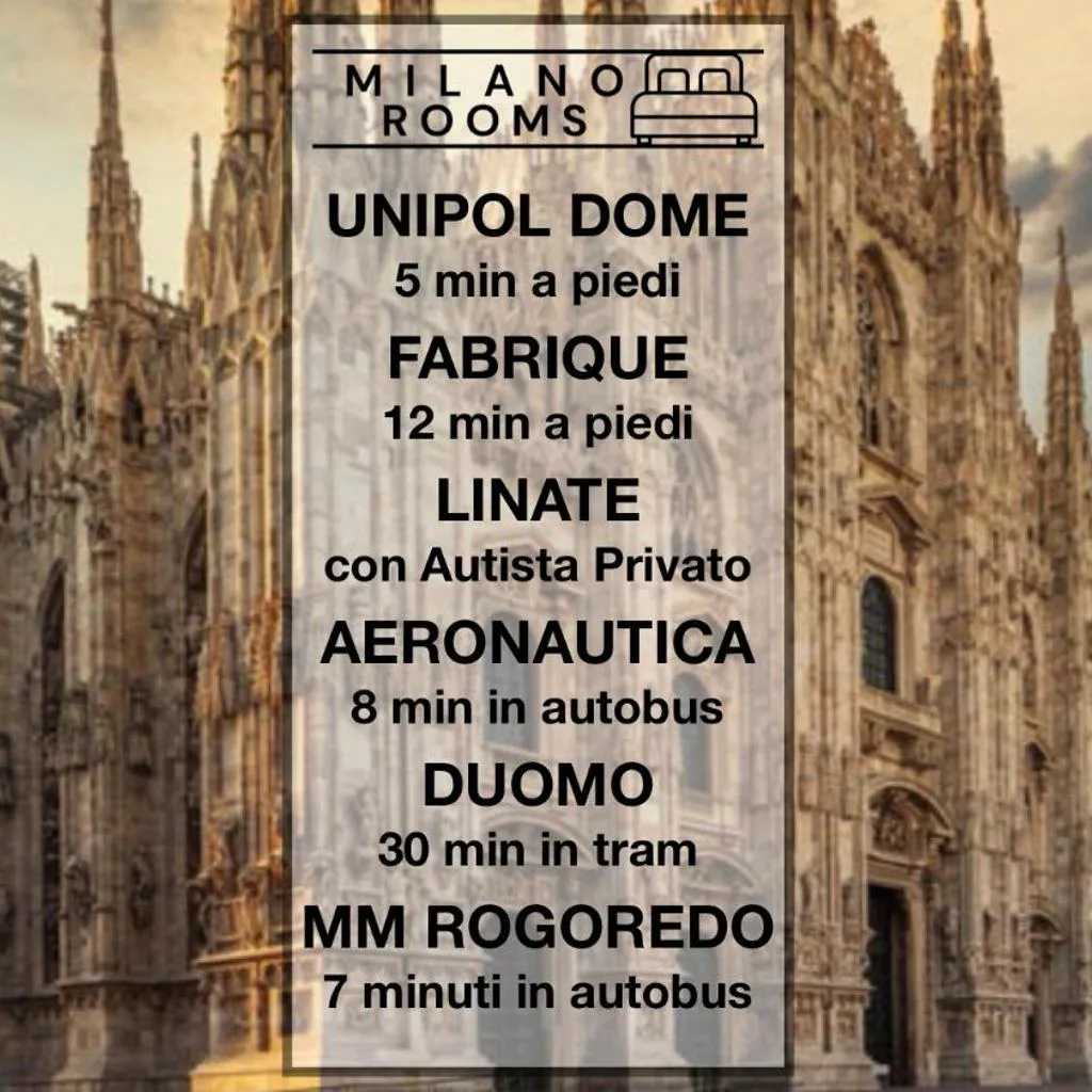 Photograph of -Camera 04 DOPPIA o MINI TRIPLA con BAGNO- MilanoRooms Viale Ungheria