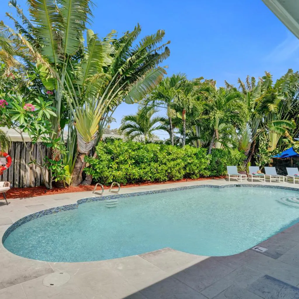 Photograph of Modern Villa with Heated Pool, Pergola, Mini Golf, Wilton Dr and Beach