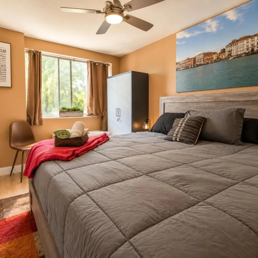 Photograph of 2BR Urban Comfort 2 King Beds & Movie Nights