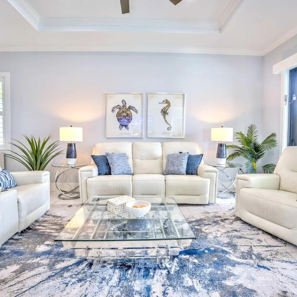 Photograph of Bergamo - Stunning 4BR 3BA home featuring a Private pool with Spa, bikes, ping-pong, covered outdoor kitchen and spacious dining area! Pet friendly and just minutes from Vanderbilt Beach Mercato and Naples attractions!