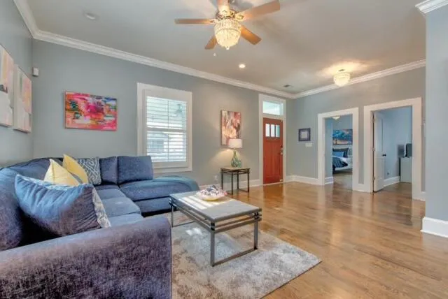 Photograph of 1920 Craftsman FIFA Welcome near MARTA and Stadium
