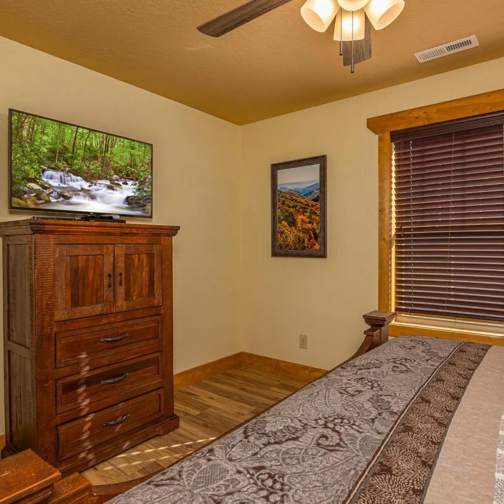 Photograph of Fireside Retreat –Luxury 6BR Chalet , Indoor Pool, Theater Room & Game Area