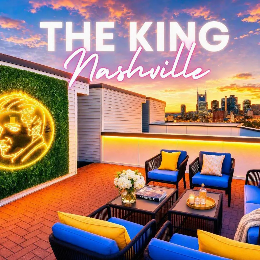 Photograph of New Luxe Nashville Central Roofdeck 13 Beds