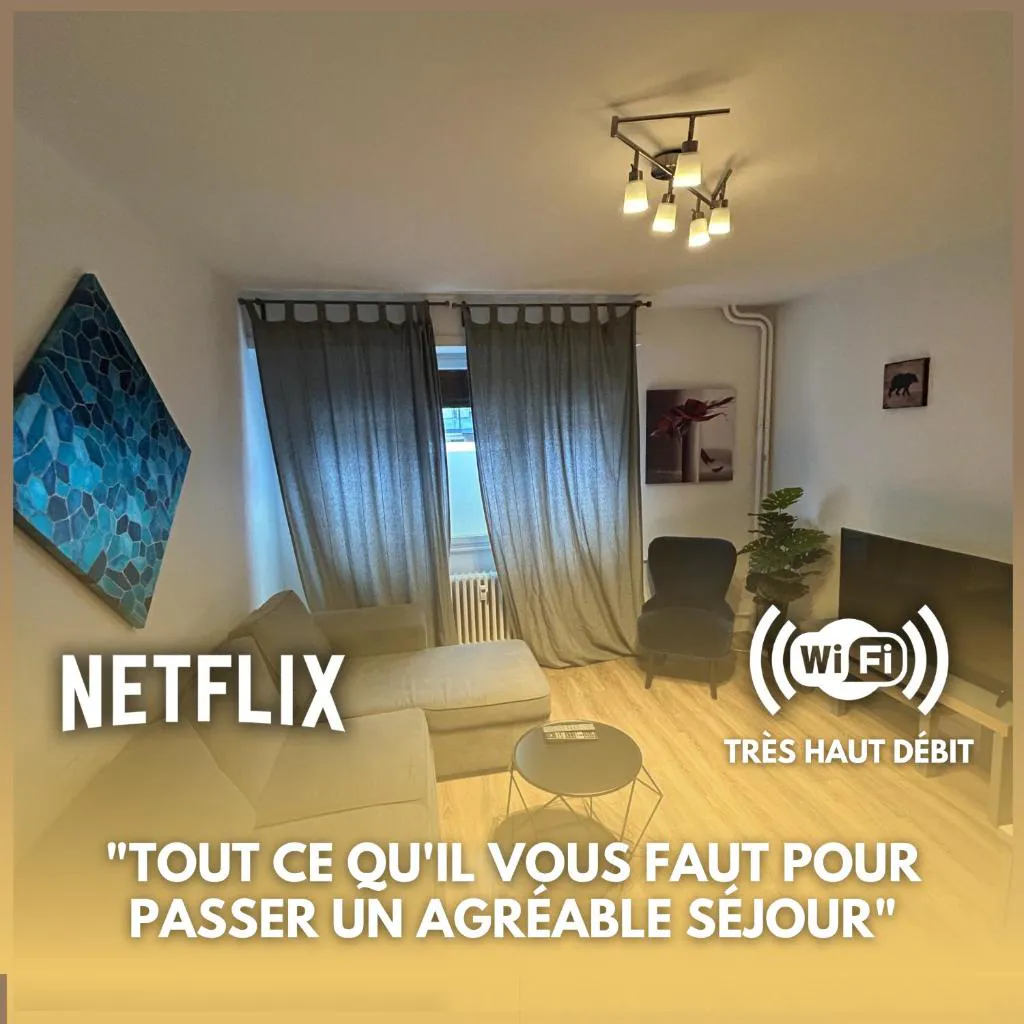 Photograph of Appart 2 ch - Centre - Idéal famille - Strasbnb