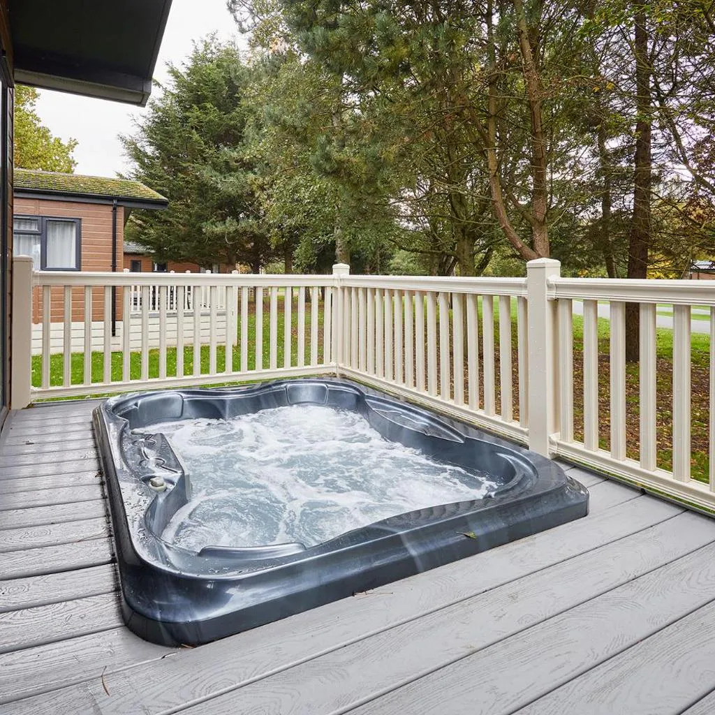 Photograph of Brackencroft Lodge with Hot Tub