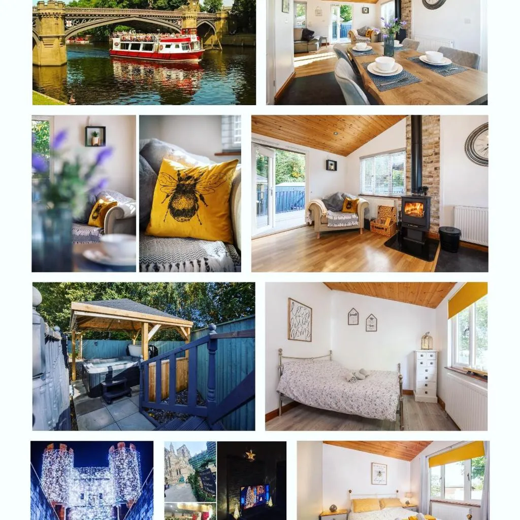 Photograph of Honey Bee Lodge Wilberfoss York - Hot Tub Retreat