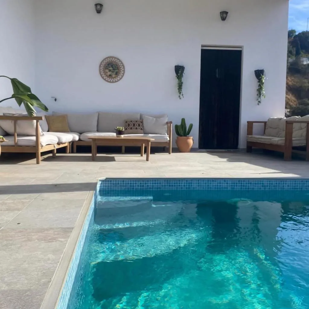 Photograph of Villa Trompetilla & Casa Cactus Luxury Wellness Villa with Pool, Yoga Studio & Hammam for 20p in Montes de Málaga 40 min to Malaga city