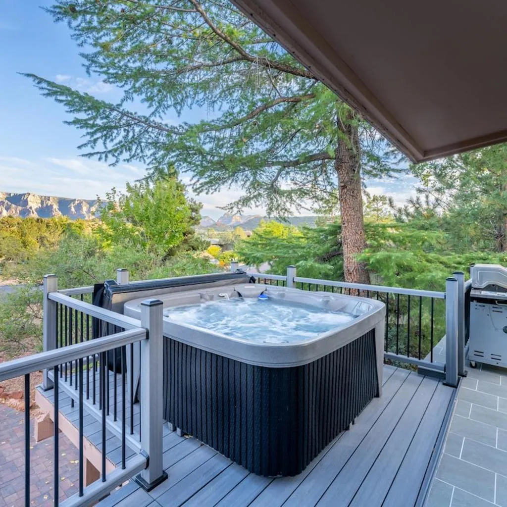 Photograph of Sedona Oasis 10 Guests HotTub Views Trail FirePit