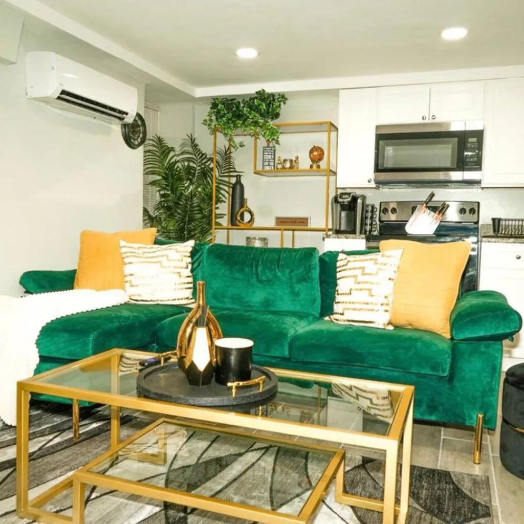 Photograph of Modern 1BR Unit with Free Parking Walk to Metro