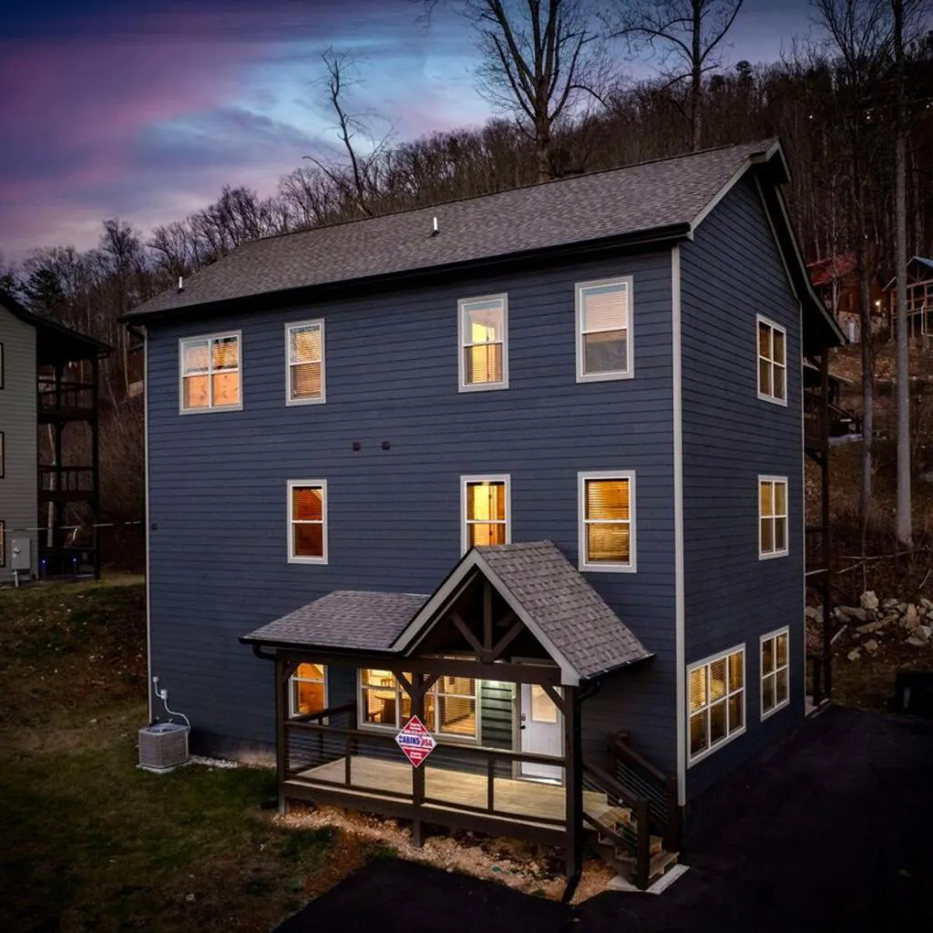 Photograph of Honeybear Hideaways - Spacious Gatlinburg Cabin with Private Pool, Hot Tub and Game Room