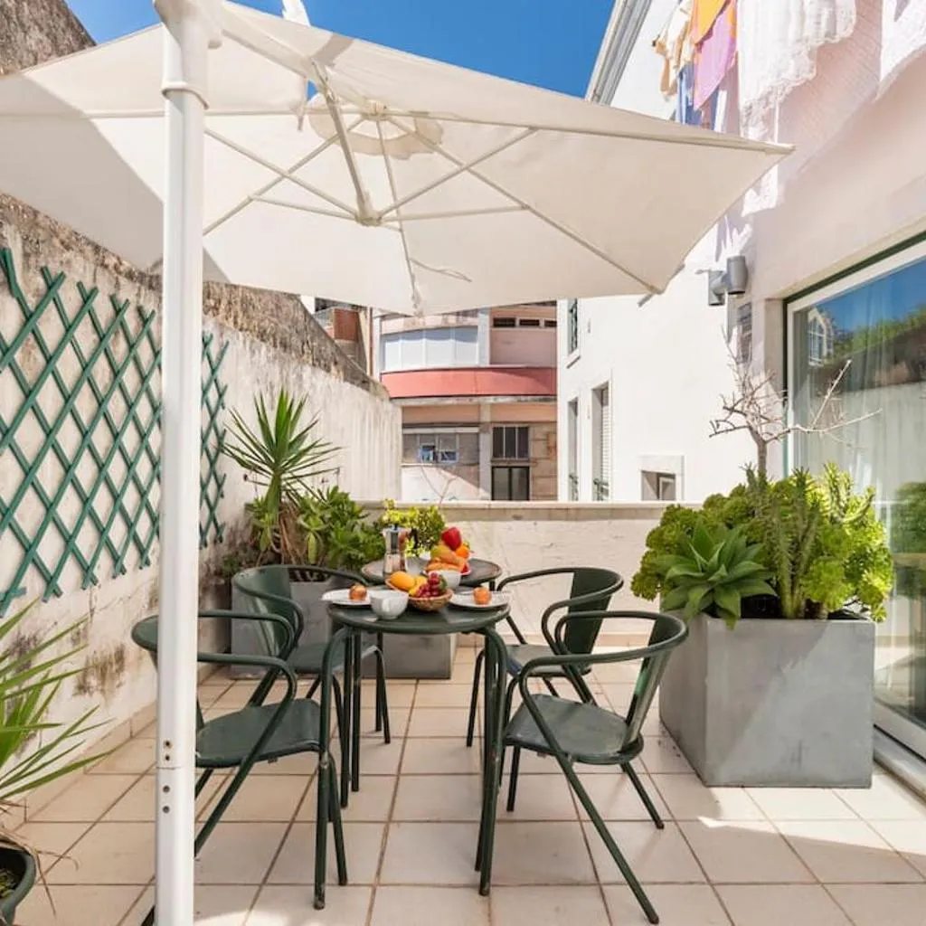 Photograph of Pátio - ground floor 2 bdr apartment with AC and pateo
