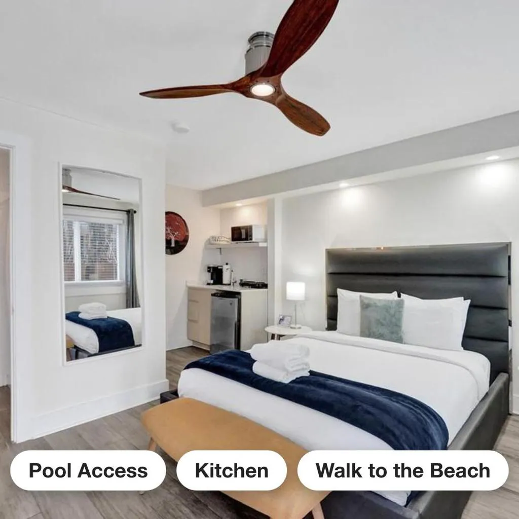 Photograph of NEW Studio at Eden Collection Steps to Beach 1106