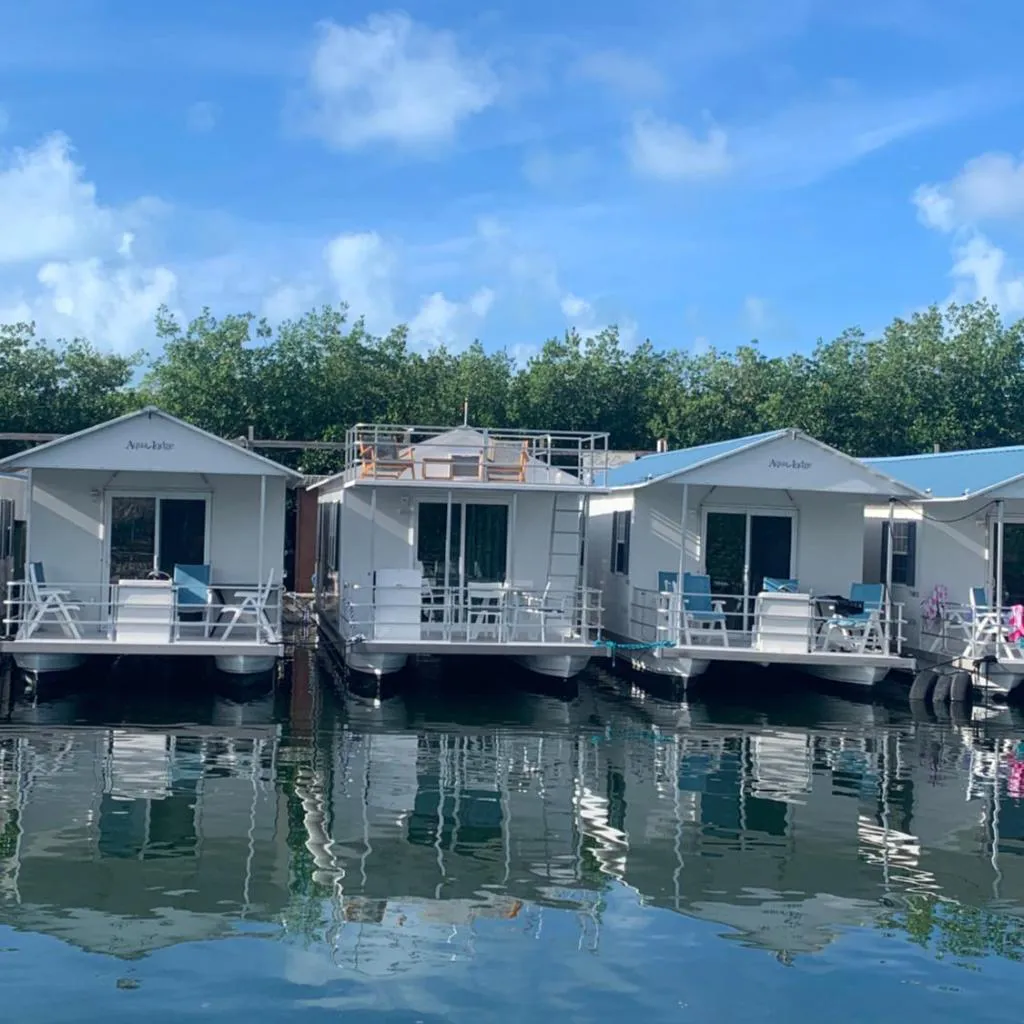 Photograph of Aqua Lodges At Hurricane Hole Marina