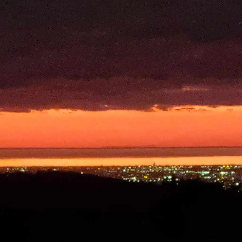 Photograph of Sunset Hues -Enjoy Peace & Nature