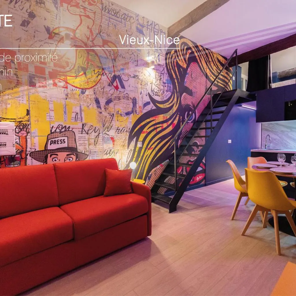 Photograph of Loft de 6 couchages, bord de mer à Nice