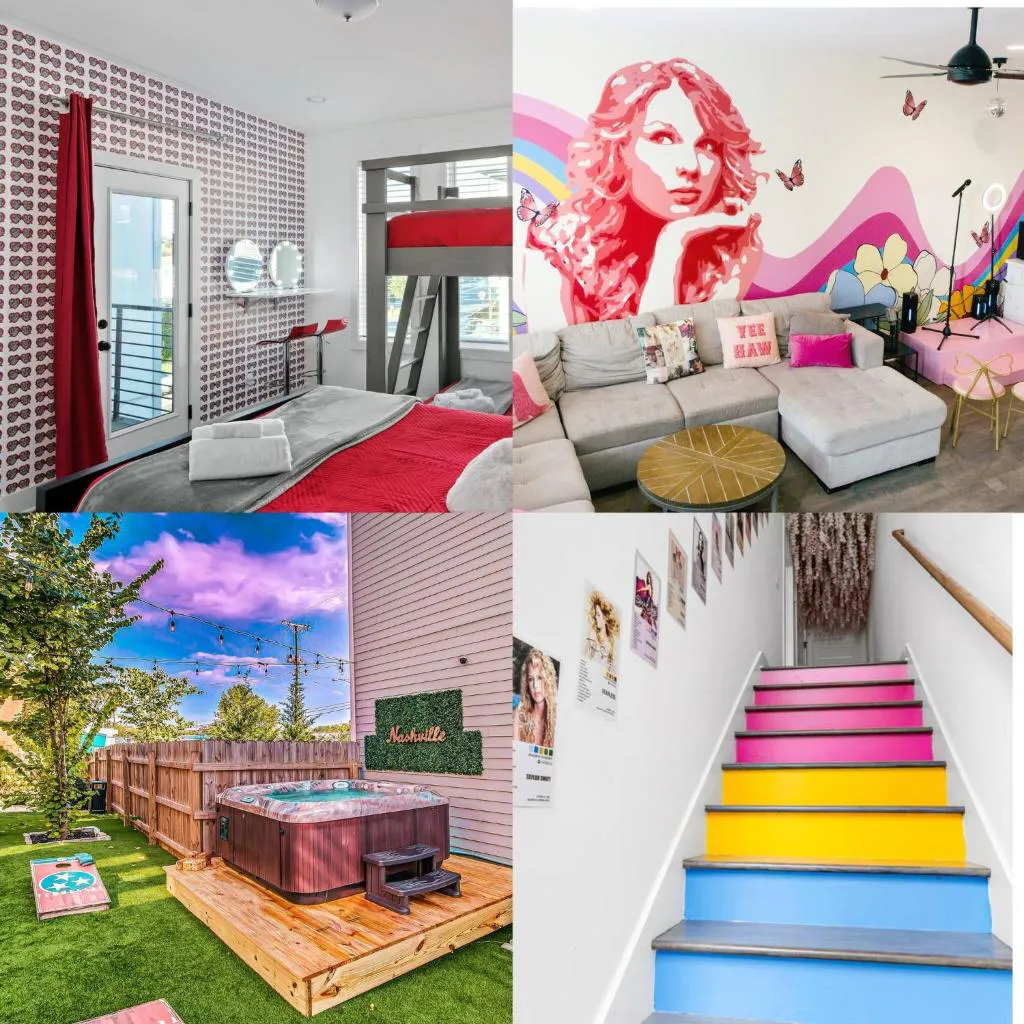 Photograph of HotTub/Karaoke-10min to DT-9 beds-Swiftie's home