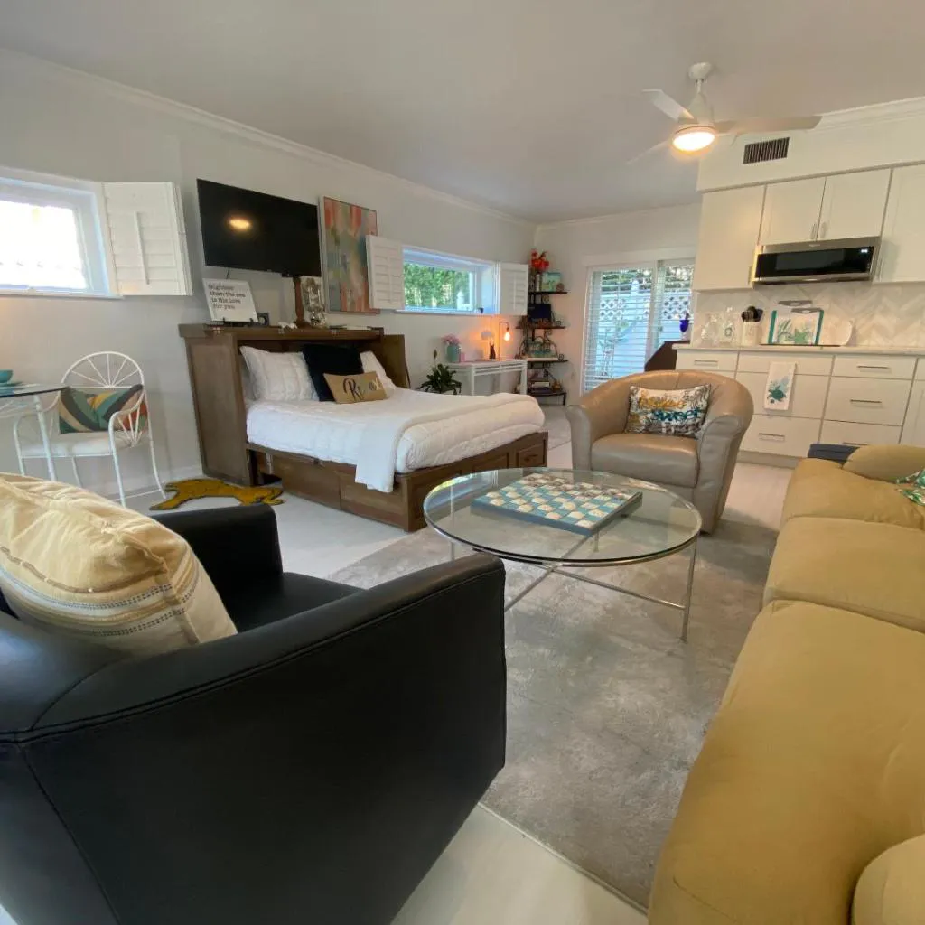 Photograph of Vanderbilt Drive Suites New Studio Suite is the Closest Studio Suite to the Beach in Naples Park