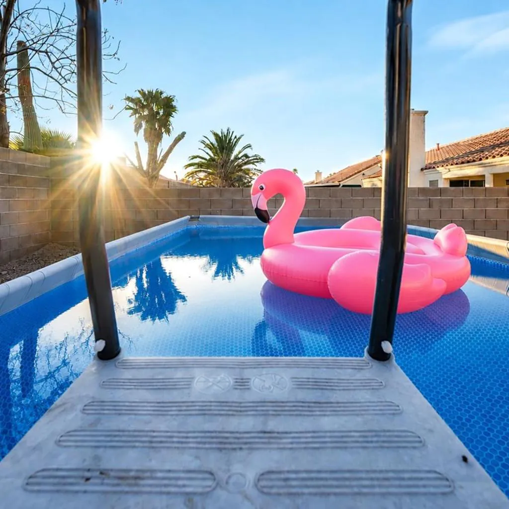 Photograph of Family Fun Oasis With Hot Tub Pool Game Room