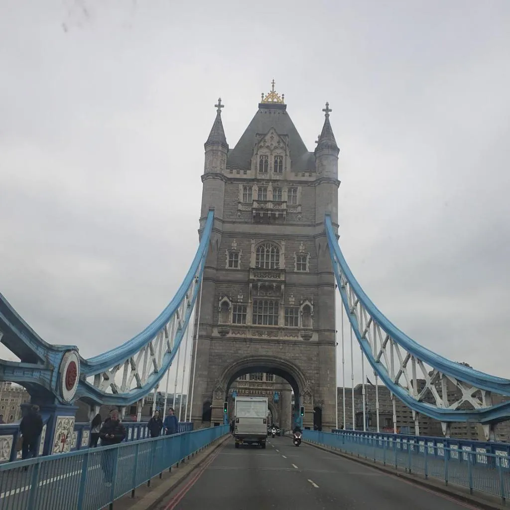 Photograph of WALKING TO TOWER BRIDGE
