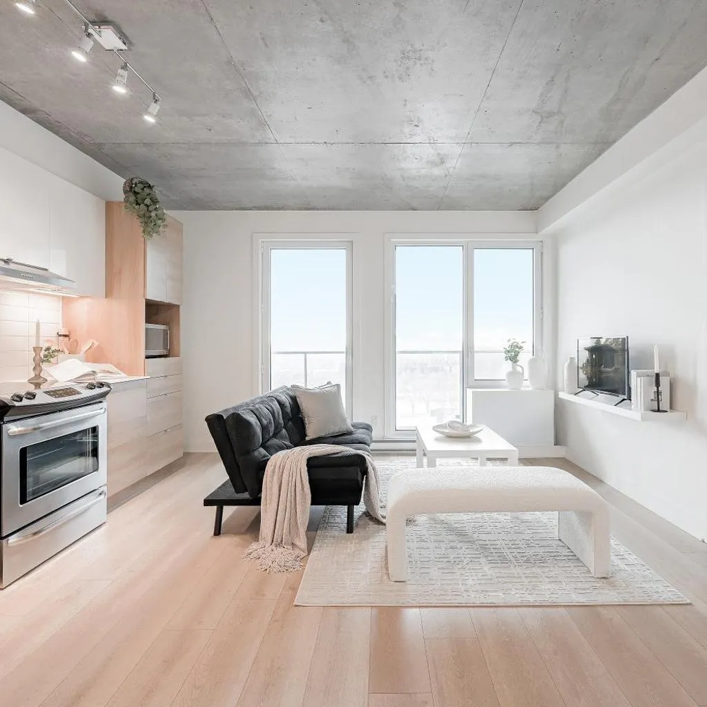 Photograph of Nordic Nest - Downtown Montreal - Bell Center - Free Underground Parking - Laundry - Kitchen