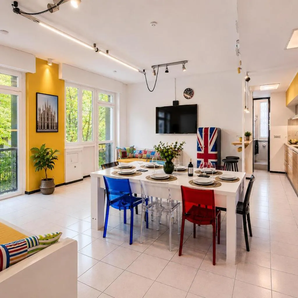 Photograph of Stylish 8-Bed Home near Duomo ideal for Groups Families with terrace garden parking
