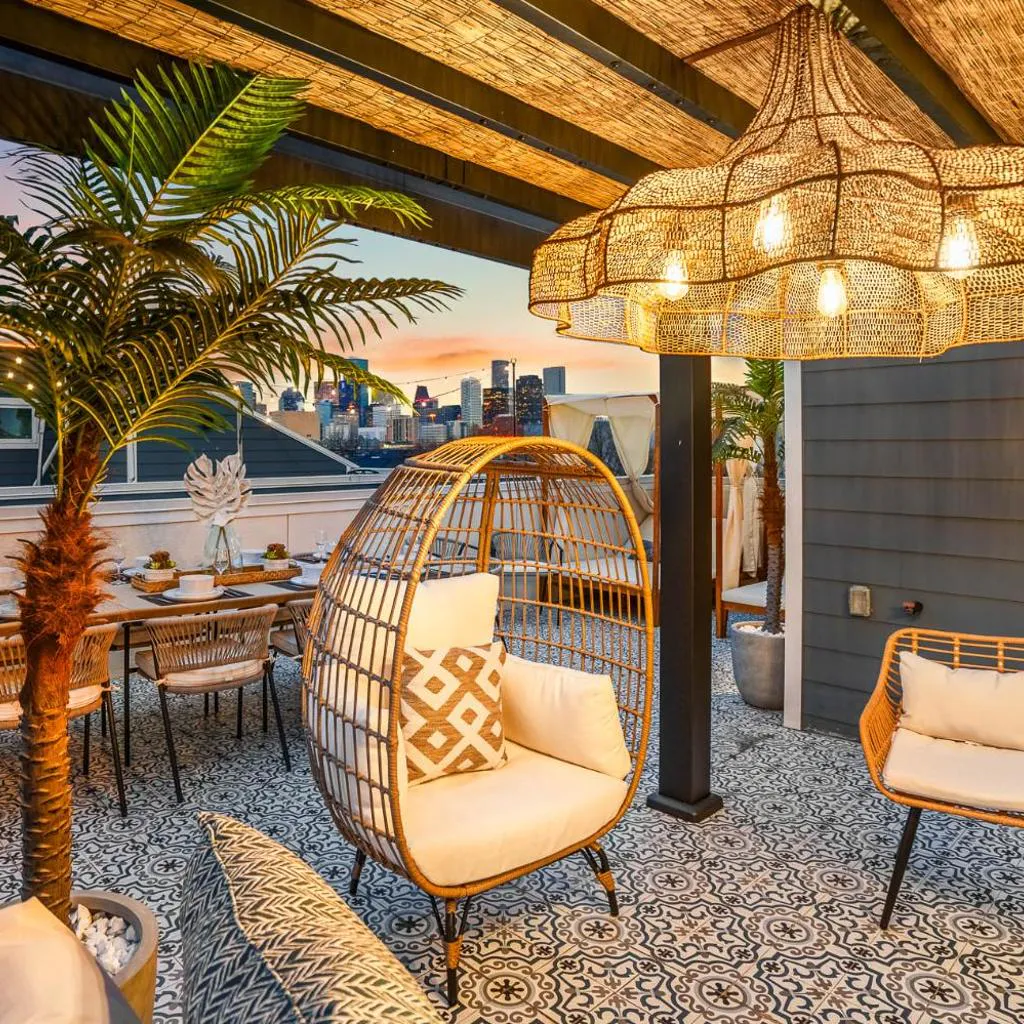 Photograph of The Green Haus: Luxxe Cabana Rooftop Retreat