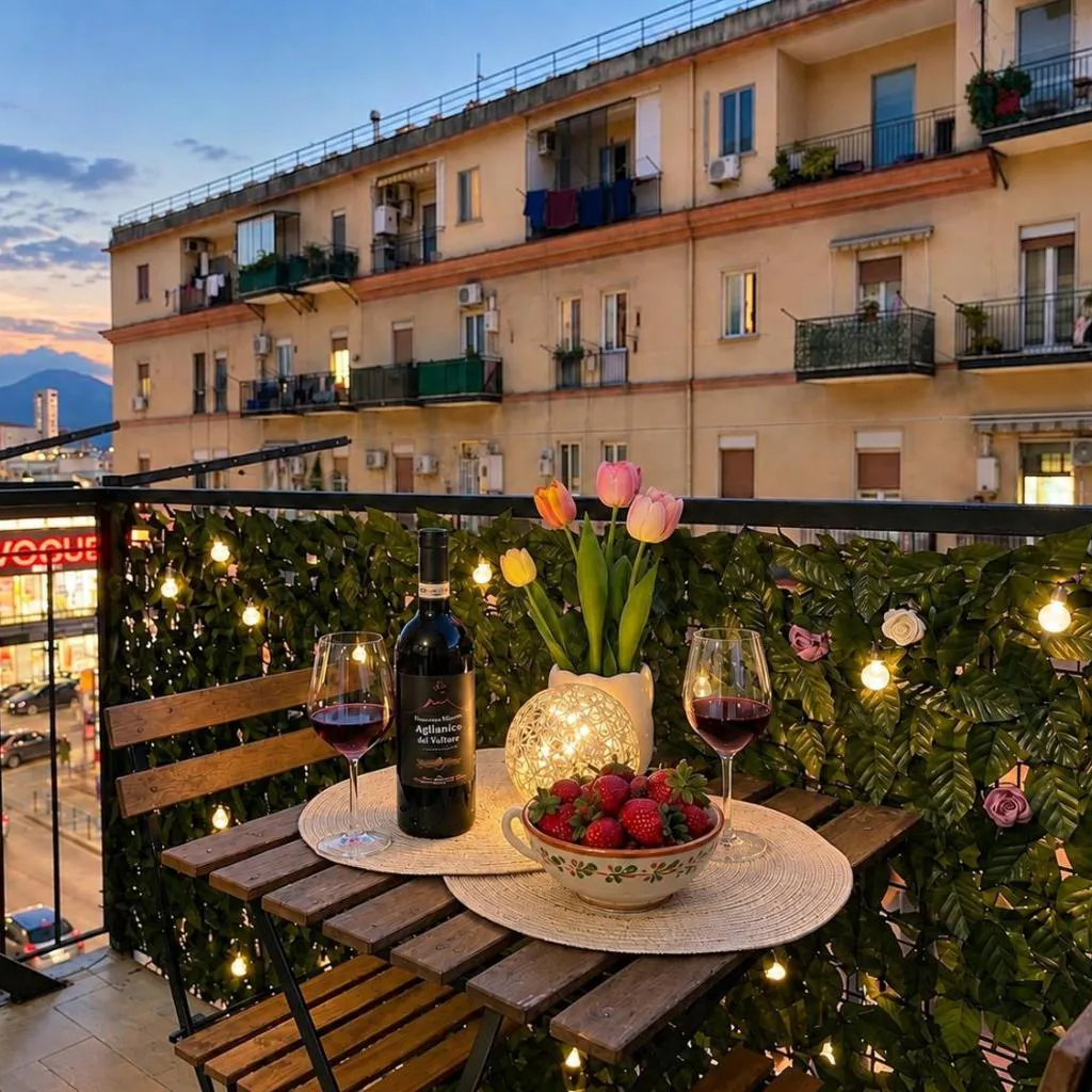Photograph of Mazzocchi House welcome wine
