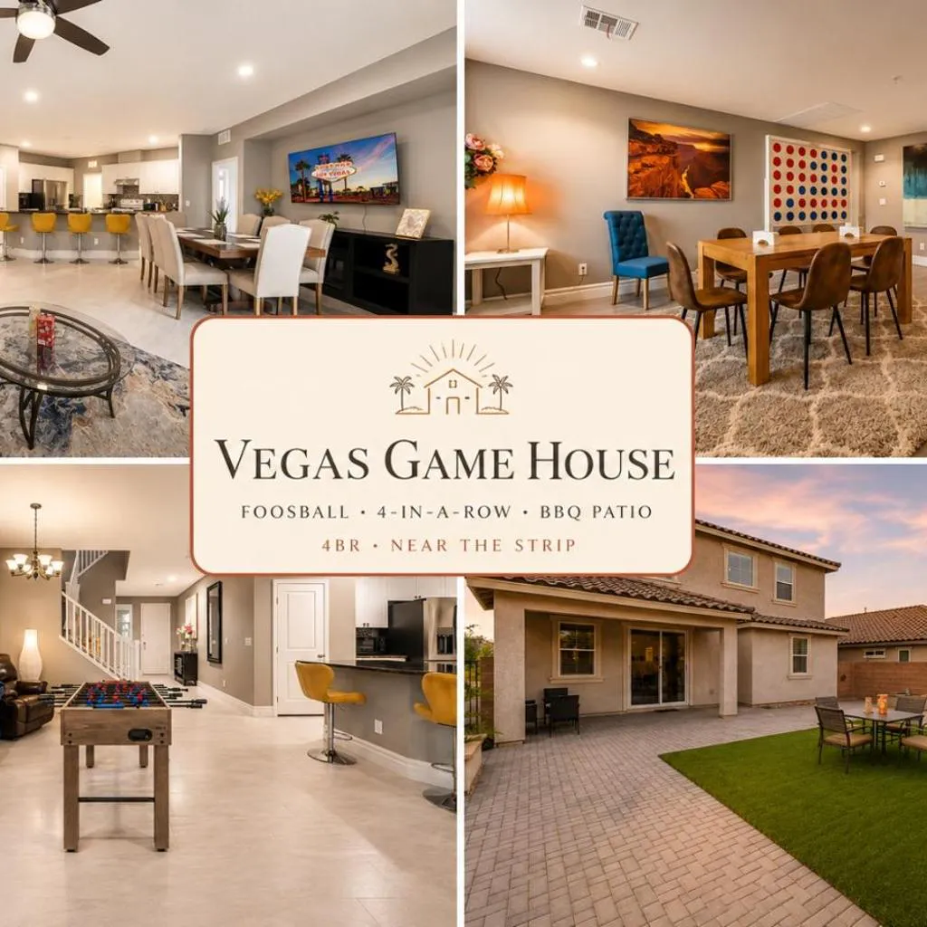 Photograph of Large Groups! Game Room BBQ, Spacious, Near Strip