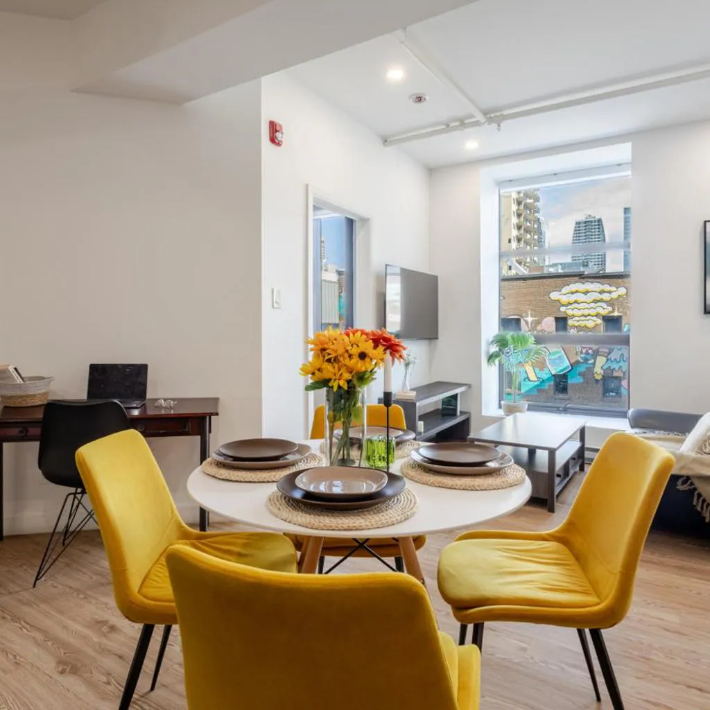 Photograph of Sleek 1BDR on Bishop – Downtown MTL Gem