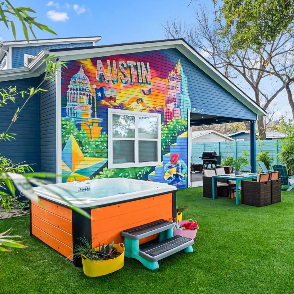 Photograph of Austin Oasis Spacious 4BR Retreat with Hot Tub Cowboy Pool and Infrared Sauna Perfect for Families and Bachelorettes