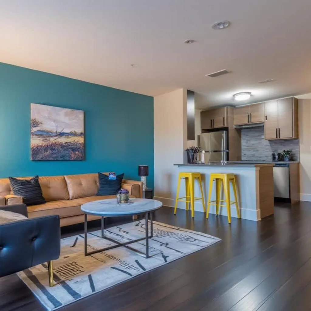 Photograph of Boulevard Stays 8 mins to Downtown King Bed Pool Parking Gym 01