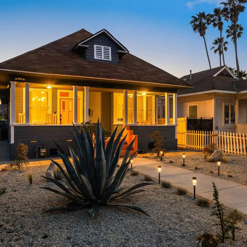 Photograph of Historic Highland Park Craftsman by Dodger Stadium